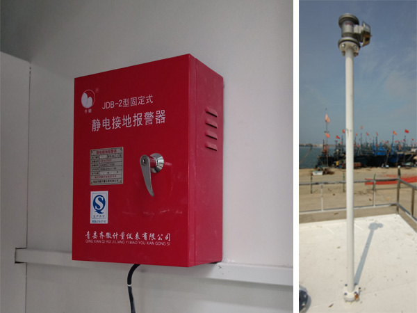 Static grounding & Vent cap