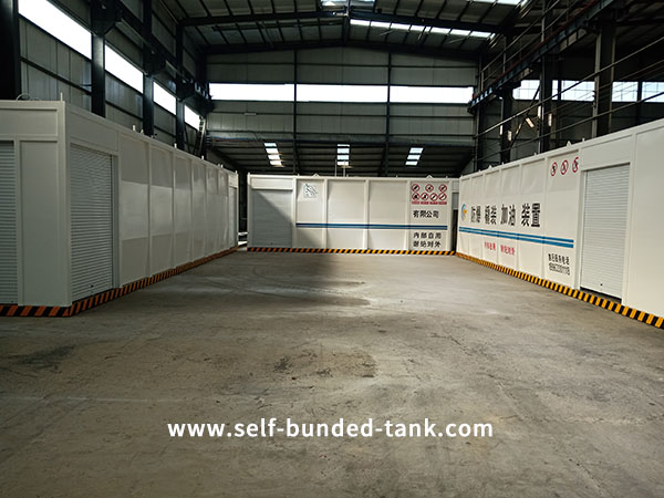 Finished Skid Mounted Gas Station Finished Skid Mounted Gas Station